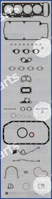 Wilmink Group WG1164023 — Full Gasket Kit, engine