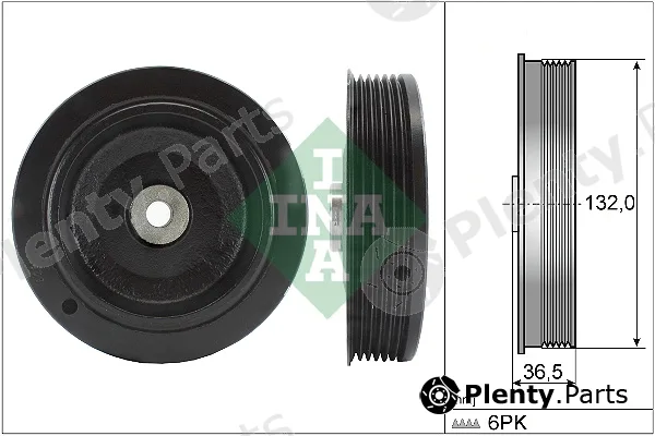 Wilmink Group WG1254335 — Belt Pulley, crankshaft