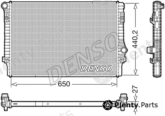 Wilmink Group WG2170185 — Radiator, engine cooling