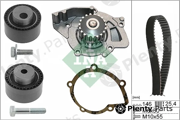 Wilmink Group WG1903332 — Water Pump & Timing Belt Kit