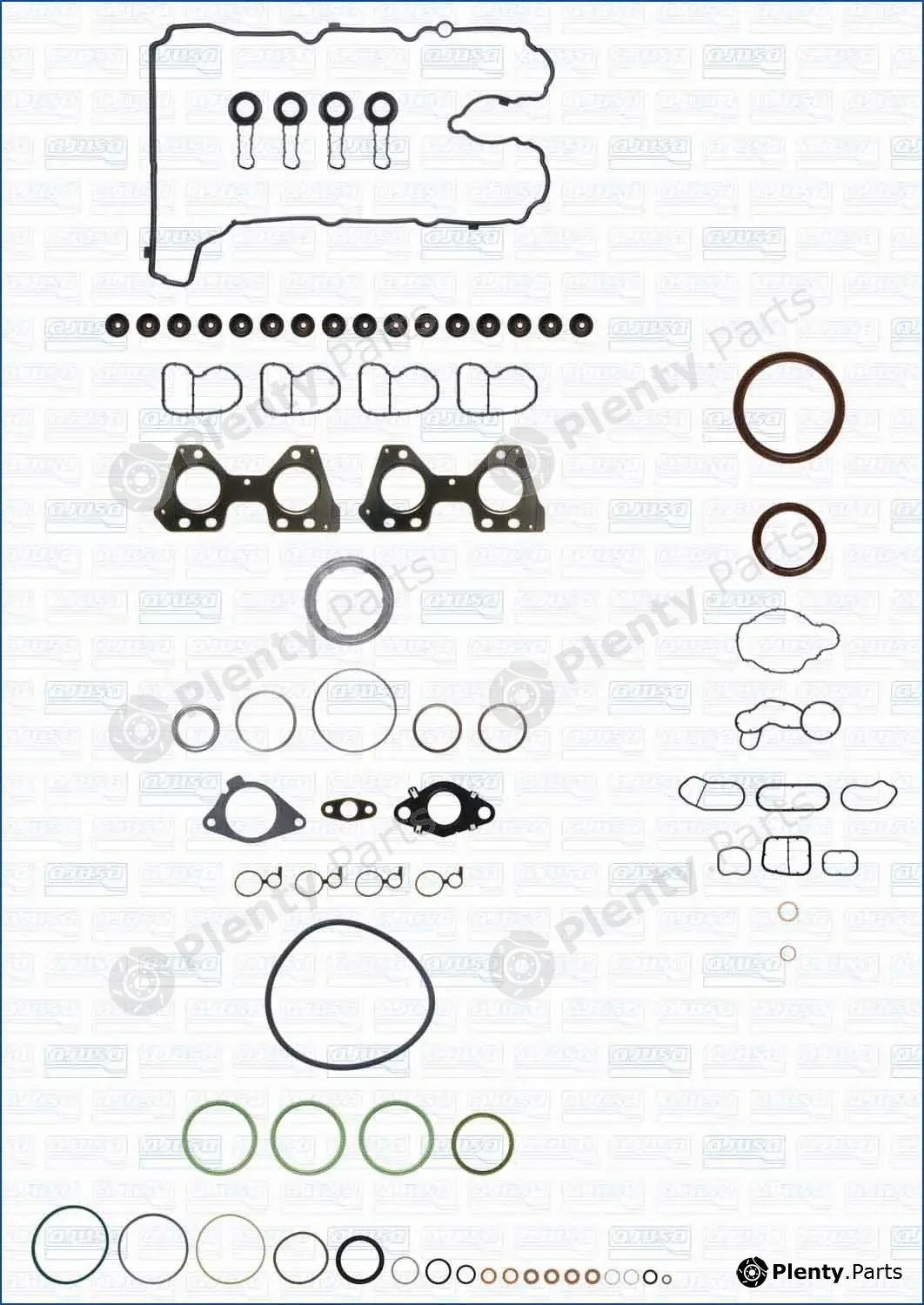 Wilmink Group WG1958308 — Full Gasket Kit, engine