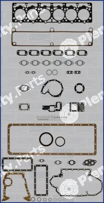 Wilmink Group WG1165197 — Full Gasket Kit, engine