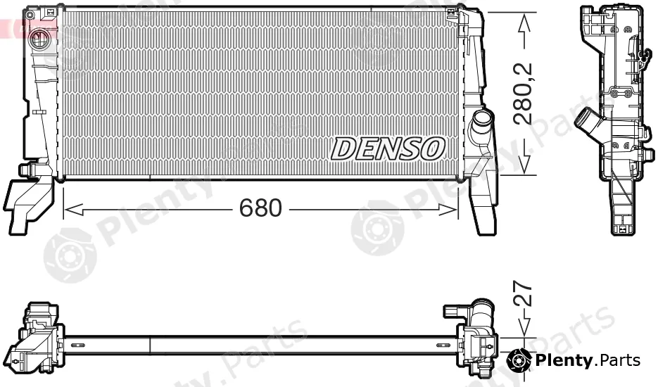 Wilmink Group WG2339226 — Radiator, engine cooling