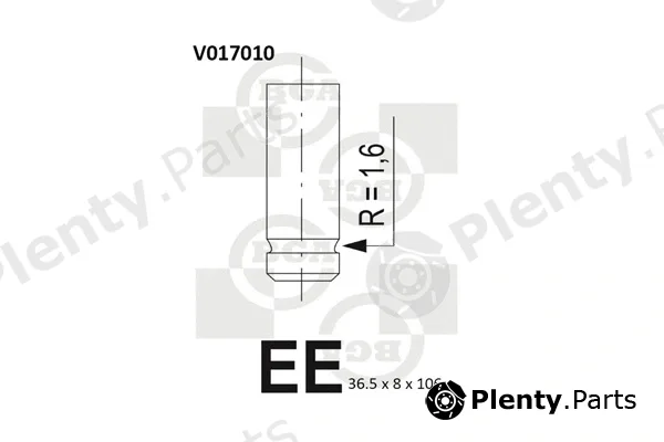 Wilmink Group WG1491050 — Exhaust Valve