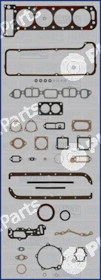 Wilmink Group WG1163843 — Full Gasket Kit, engine