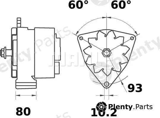 Wilmink Group WG2043784 — Alternator