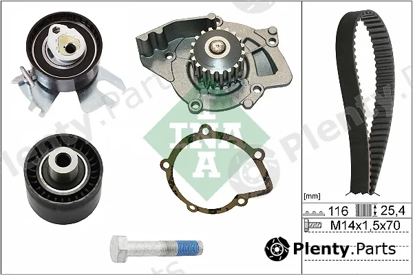 Wilmink Group WG1251812 — Water Pump & Timing Belt Kit