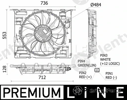 Wilmink Group WG2180877 — Fan, engine cooling