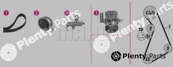 Wilmink Group WG2182226 — Water Pump & Timing Belt Kit