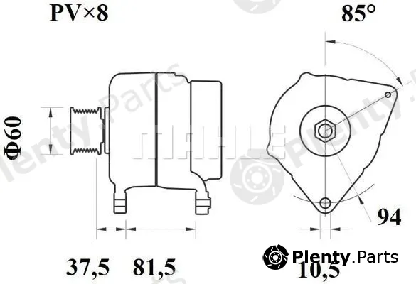Wilmink Group WG2044010 — Alternator