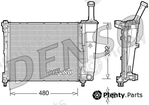 Wilmink Group WG1919141 — Radiator, engine cooling