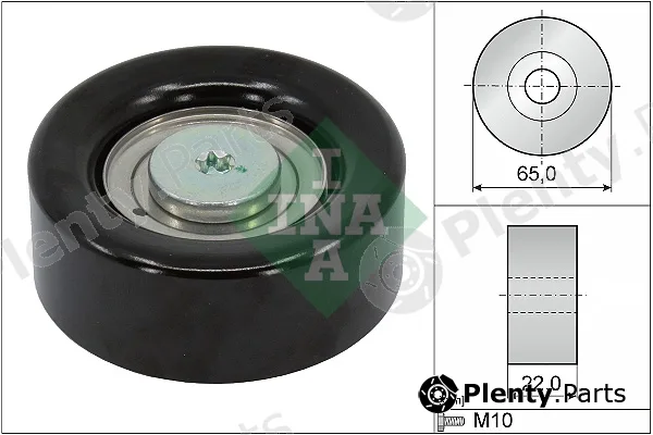 Wilmink Group WG1253119 — Deflection/Guide Pulley, V-ribbed belt