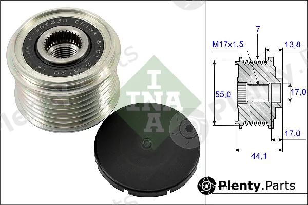 Wilmink Group WG1253741 — Alternator Freewheel Clutch