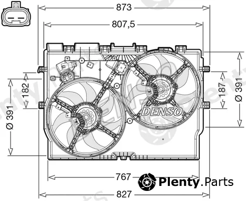 Wilmink Group WG2170095 — Fan, engine cooling