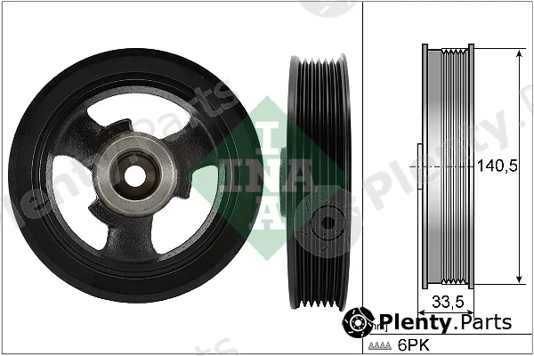 Wilmink Group WG2101396 — Belt Pulley, crankshaft