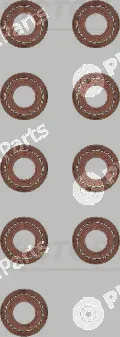 Wilmink Group WG1242536 — Seal Set, valve stem
