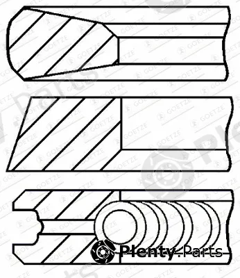 Wilmink Group WG2202089 — Piston Ring Kit