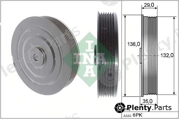 Wilmink Group WG1254337 — Belt Pulley, crankshaft