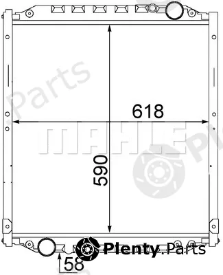 Wilmink Group WG2182739 — Radiator, engine cooling