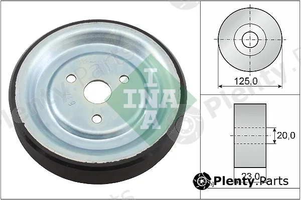 Wilmink Group WG1966372 — Deflection/Guide Pulley, V-belt