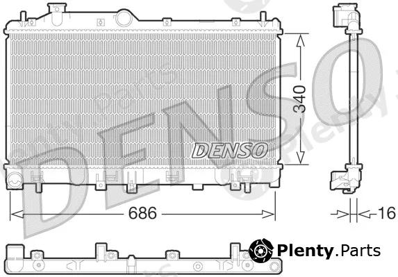 Wilmink Group WG1919561 — Radiator, engine cooling