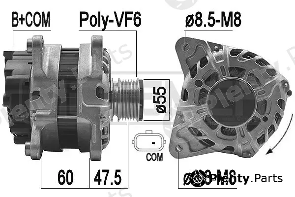 Wilmink Group WG2011179 — Alternator