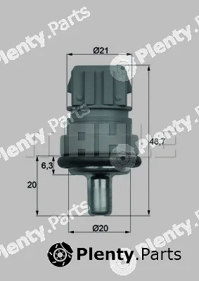 Wilmink Group WG1266029 — Sensor, coolant temperature