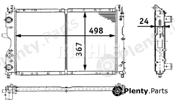 Wilmink Group WG2183624 — Radiator, engine cooling