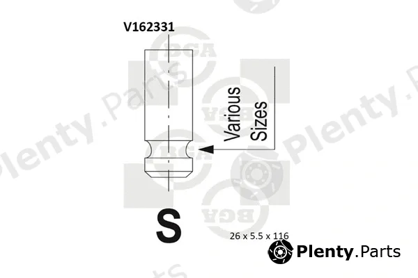 Wilmink Group WG1491264 — Exhaust Valve