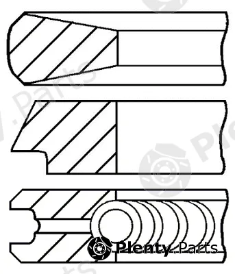 Wilmink Group WG1187541 — Piston Ring Kit