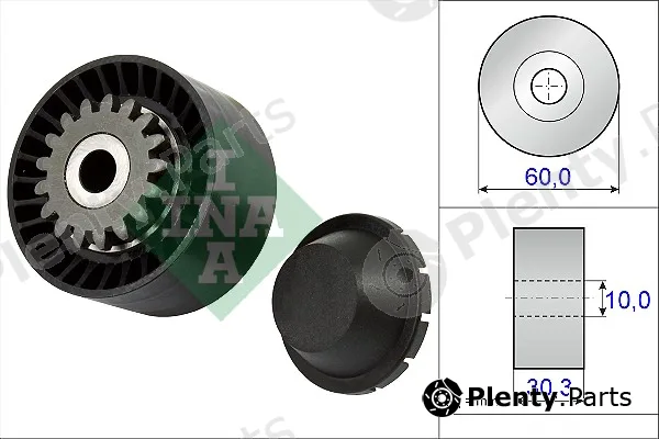 Wilmink Group WG1252618 — Tensioner Pulley, V-ribbed belt