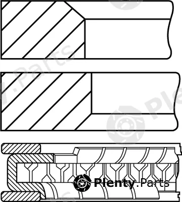 Wilmink Group WG2202069 — Piston Ring Kit
