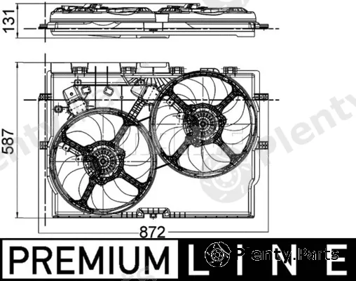 Wilmink Group WG2180602 — Fan, engine cooling