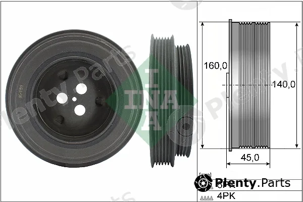 Wilmink Group WG2059053 — Belt Pulley, crankshaft