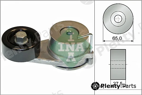 Wilmink Group WG1710166 — Belt Tensioner, V-ribbed belt