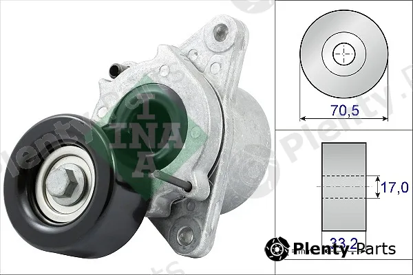 Wilmink Group WG1253549 — Belt Tensioner, V-ribbed belt