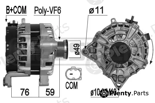 Wilmink Group WG2011213 — Alternator