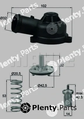 Wilmink Group WG1426508 — Thermostat, coolant