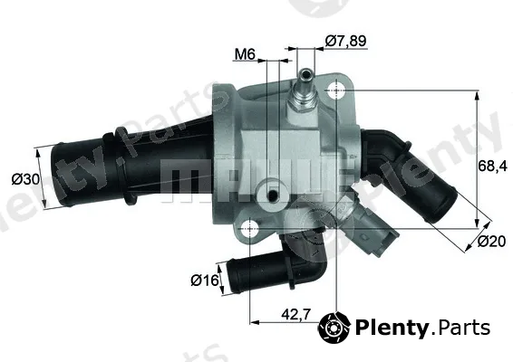 Wilmink Group WG1217611 — Thermostat, coolant