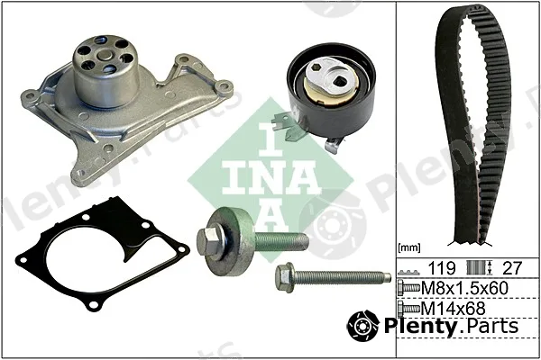 Wilmink Group WG1710060 — Water Pump & Timing Belt Kit