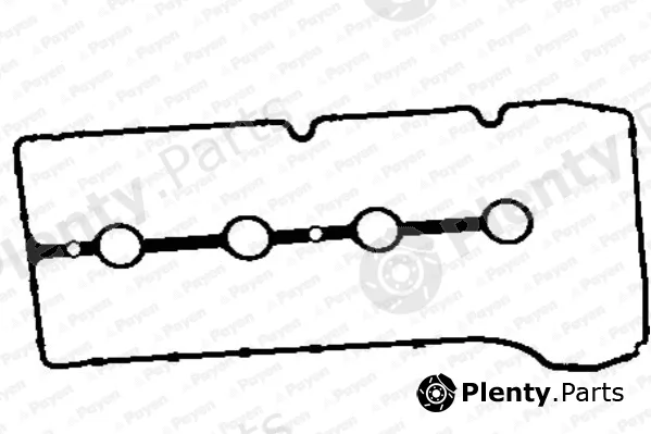 Wilmink Group WG1182570 — Gasket, cylinder head cover