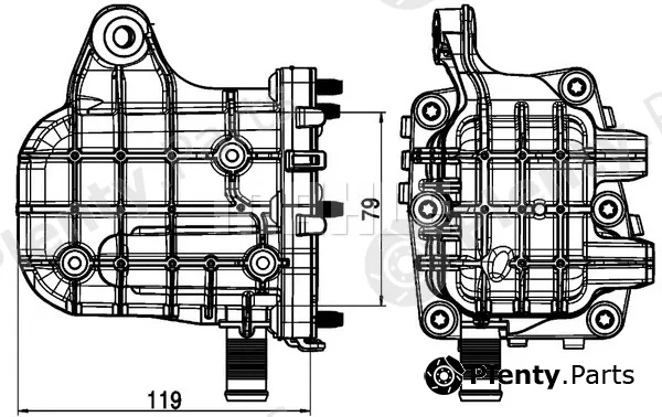 Wilmink Group WG2180249 — Cooler, exhaust gas recirculation