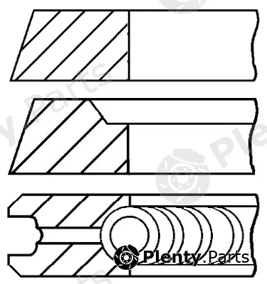 Wilmink Group WG1096448 — Piston Ring Kit