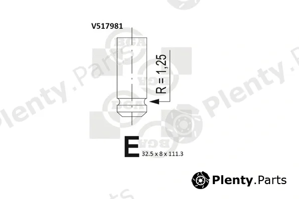Wilmink Group WG1491475 — Exhaust Valve