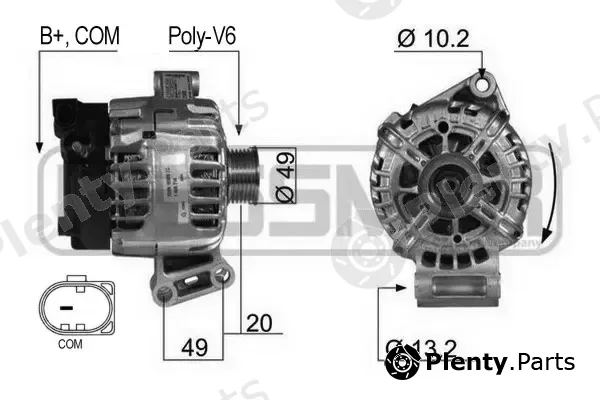 Wilmink Group WG2011898 — Alternator