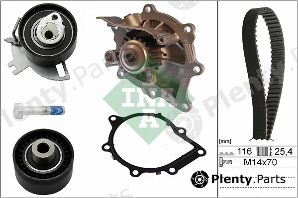 Wilmink Group WG1809862 — Water Pump & Timing Belt Kit