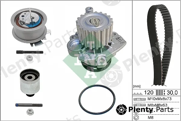 Wilmink Group WG1251435 — Water Pump & Timing Belt Kit