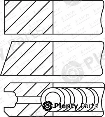 Wilmink Group WG2202118 — Piston Ring Kit