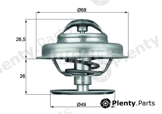 Wilmink Group WG1264893 — Thermostat, coolant
