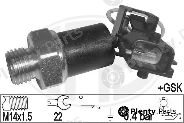 Wilmink Group WG1492678 — Oil Pressure Switch